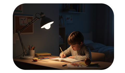 Акумуляторна лампочка 20W, цоколь E27